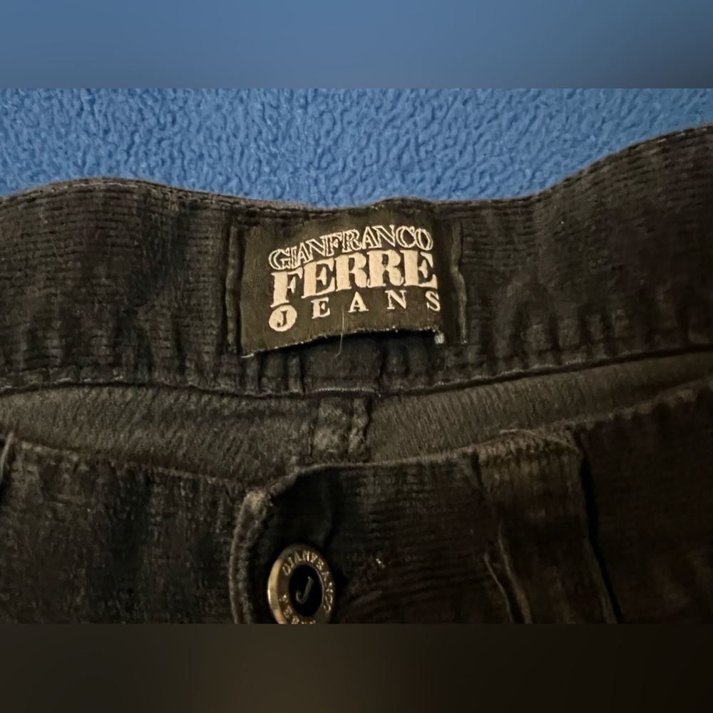 Gianfranco Ferre Corduroy Jeans